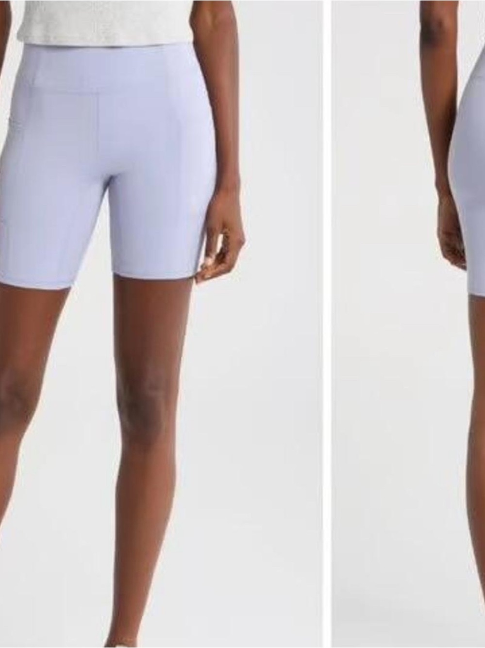 FP Movement by Free People Lilac High-Rise Bike Shorts